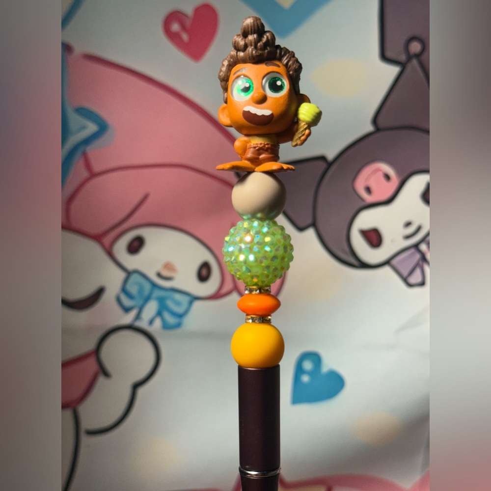 Luca characters handmade pen